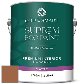 Краска COLOR SMART CS 619 SUPREM ECO PAINT матовая краска цвет AF-220 