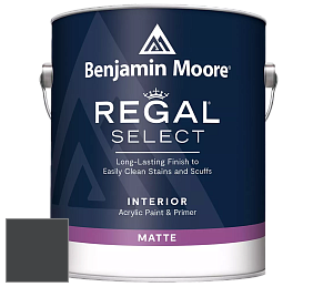 Краска Regal Select Interior Paint - Matte (548) цвет 2131-10 Black Satin
