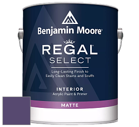Краска Regal Select Interior Paint - Matte (548) цвет 2071-20 Gentle Violet